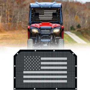 미국 국기 디자인의 소프트 리어 윈도우 네트 및 투명 먼지 스크린 - 파이오니어 1000 700 1000-5 1000-6