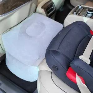 차량용 발쿠션 매트 여행용 휴게소 다리받침 쿠션 부드러운 폼 소재 장거리 운전