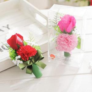 VCO 장미 카네이션 코사지 비누꽃 어버이날