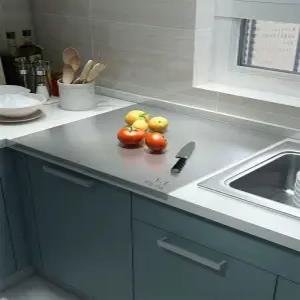 스테인레스 싱크대 가정용 주방보호판 매트 대형 탕비실 사각 싱크볼