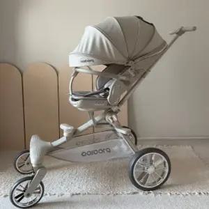 올보르트라이크 앨빈 트라이크 유모차 휴대용 초경량 아기 애기 유모카 (디럭스그레이)