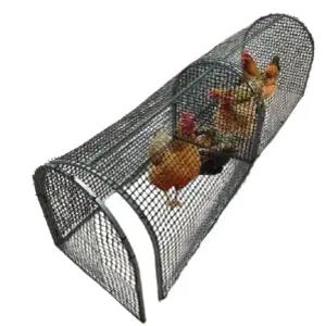 접이식 닭장 3m 터널형 초대형 야외 대형 조류 철망 플라스틱망 사육장 케이지 양계장