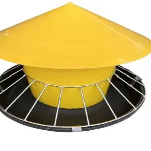 조류 사료통 양계장 급식기 투명 먹이통 앵무새 병아리