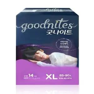 유 한킴벌리 굿나이트 안심팬티 남아 대형 1팩 밤 야뇨증 어린이 기저귀(SH)