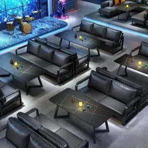 소파 6인 테이블 세트 4인용 거실 조합 노래방 북유럽