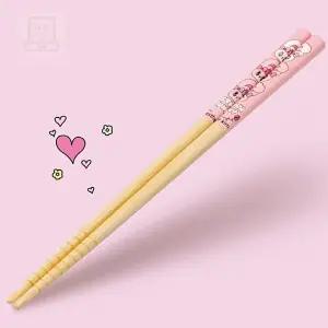 스토어-소유 스케이터 에스더버니 캐릭터 나무젓가락 식사용주방젓가락