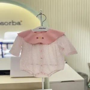 (압소바) 2026SS 크롱 7부 바디슈트(턱받이포함)(핑크) A1310629