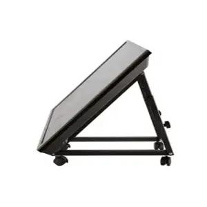 낮은 티비 거치대 브라켓 무대 교회 회의실 이동형 각도조절 데스크형