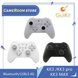 GuliKit KK3 /kk3 게임 pro/kk3 Switch 무선 용 MAX 패드 컨트롤러 Android TMR KingKong 트리거 Nintendo Windows iOS 조이스틱