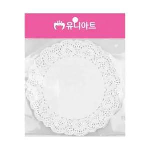 유니아트 1000 종이레이스(도일리 페이퍼) 소/11cm 40개입 (1개)