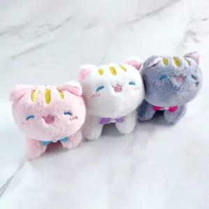 진주 리본 냐옹 인형 키홀더 열쇠고리 열쇠고리 인형 키홀더 가방 동물