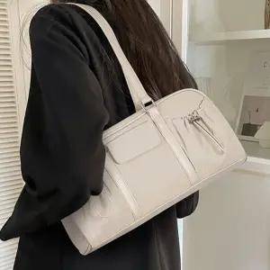 직장인 여성 가방 오피스 패션 코디 데일리 빅 숄더백 mhS2+1fIl