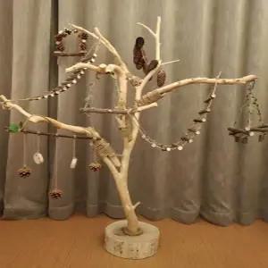 앵무새 횃대 놀이터 가정용 새집 스탠드 철제 훈련용 새