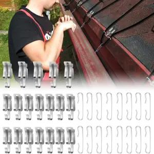 HEATIT 지붕 제빙 히팅 케이블 16개 스페이서 및 19개 클립 키트