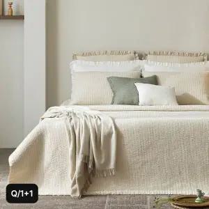 [NS홈쇼핑]노르디아 순면 30수 광목 피그먼트 스프레드 Q 1+1[35752155]