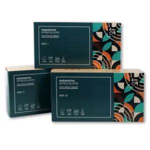 마라나타 식품용 니트릴장갑 100매 백색 puJ3+6dmZ