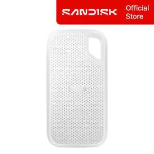 ENL 샌디스크 포터블 외장SSD 2테라 2TB 익스트림 SSDE61 대용량 고성능 화이트