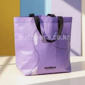 ( )캐릭터 리유저블백 메타몽 쇼핑백 장바구니 타포린백 다회용 가방 시장 바구니