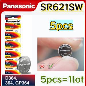 5pcs 오리지널 파나소닉 버튼 배터리 SR621SW D364 Longines Tiansuo CK sr621sw 카시오 LR621 적용 가능