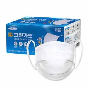 [이지커머스]유한킴벌리 크린마스크 50매 대형 비말 KF-AD 덴탈마스크 비말마스크 마스크50매 국내생산