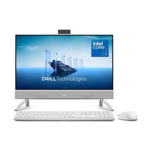 Dell 24 올인원 데스크톱 ec24250-23.8인치 FHD 터치 디스플레이, 인텔 코어 5 프로세서 120U, 그래픽스, 16GB DDR5 RAM, 512GB SSD, 윈도우 11 홈, 온사이트 서비스+6개월 소매 마이그레이션 - 화이트