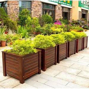 야외 카페 테라스 실외 박스 거실 도자기 공원 원형 빈티지 장식