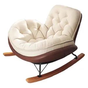 편안한 흔들의자 인테리어 리클라이너 안락의자 낮잠 수유 북유럽