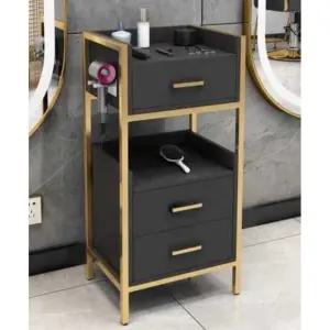 고급 인테리어 헤어 정리함 선반 협탁 미용실 미용실