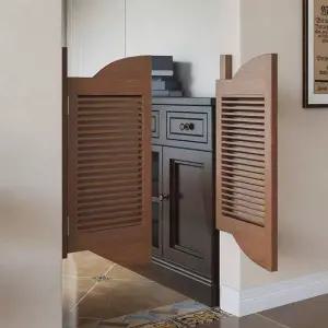 카우보이문 스윙 도어 중문 주방 간이