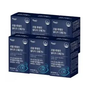 퍼니트 리얼 루테인 알티지 rTG 오메가3 1,200mg x 30캡슐 x 6박스 _wp