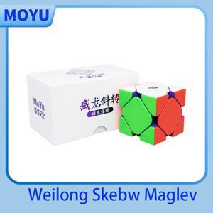 [JudyCube] Moyu Weilong Skewb Maglev 마그네틱 스피드 큐브 전문 Fidget Toy RS M Cubo Magico 퍼즐 Fast