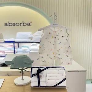 (압소바) 26SS콩작무소우주복(모자)쁘링손수건(10장) 세트 G1A1310610