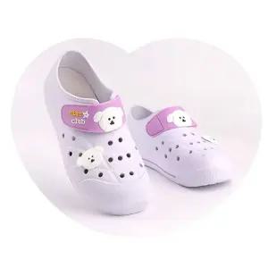 학교신발 퍼피실내화 캐릭터 초등 여아동 실내화 EVA (퍼플) [fAE6A17]