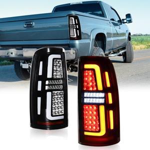 쉐보레 실버라도 1500 HD 99-02 GMC 시에라 99-03용 LED 후미등 브레이크 후진등