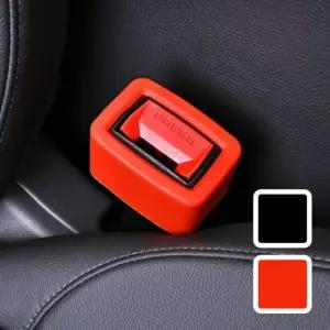 EA 안전벨트 클립 홀더 보호 커버 2P 차량용 액세서리