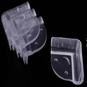 4P 투명 라운드 모서리보호대 어린이집안전용품 접착식코너보호대 코너모서리보호대 모서리보호대쿠션 아