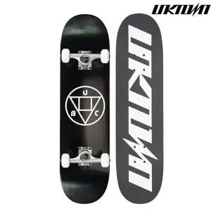 언노운 31인치 클래식로고 스탠다드 스케이트보드 블랙