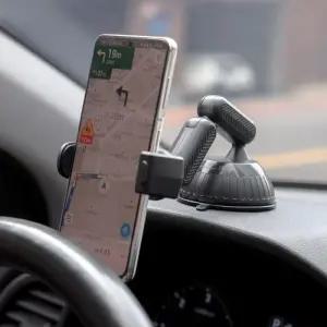 레드빈 차량용 핸드폰 커치대 대시보드 흡착 코브라 2단 1P