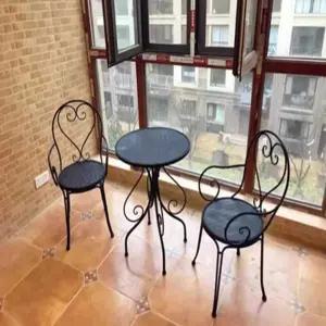 유럽풍 야외 테이블 엔틱 파라솔테이블 테라스 화이트