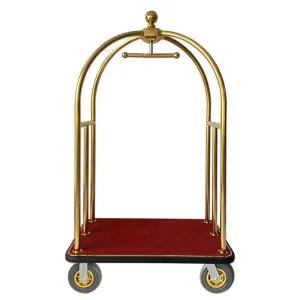 호텔 트롤리 행사장 골드 체어 6인치 무소음 의자 휠