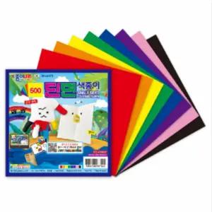 단면 색종이 10매 30개 만들기색종이세트 만들기 접기 예쁜 종이접기용 어린이집 유아