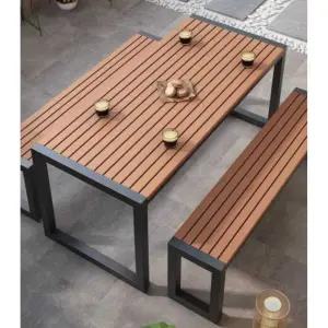 야외 선탠 리조트 식탁 썬텐 티 테이블 세트 펜션