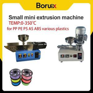 미니 데스크탑 단축 나사식 플라스틱 압출기 220V 110V ABS PP PE PVC 폴리머 사출 성형 장비