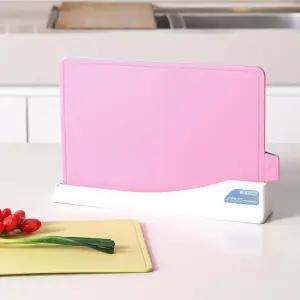 플라팜 이유식 국산 도마 세트 인덱스 양면 도마 거치대 포함