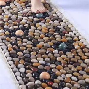 접지매트 발바닥 지압 자갈 맨발 매트 접지 패드 조약돌