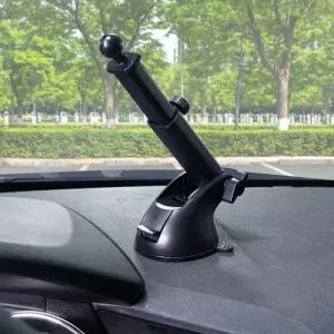 레드빈 대시보드 핸드폰 거치대 360회전 길이조절 흡착 1P