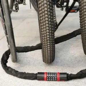 오토바이 자전거 체인 번호키 도난방지 바이크 자물쇠