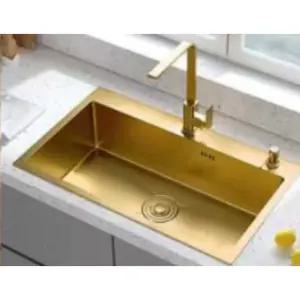 황금 골드 금색 세트 세면볼 수전 싱크대 씽크