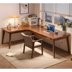 ㄱ자 책상 원목 ㄱ자책상 모서리 코너책상 L자 코너형