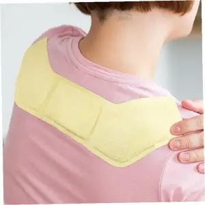 어깨 목 부위 온열 찜질 패치 부착형 일회용 발열 보온 겨울철 야외활동 휴대 간편